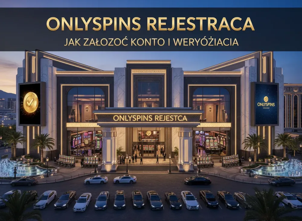 Onlyspins rejestracja jak założyć konto i weryfikacja